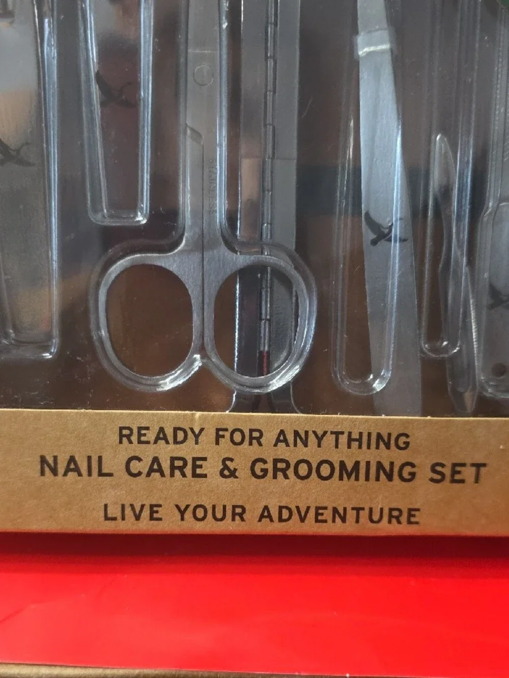 Eddie Bauer Stainless Steel Nail Care & Grooming Kit